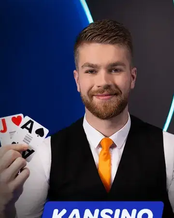 Live blackjack bij Kansino